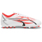 PUMA Ultra Play MG Multi-Ground Fußballschuhe Kinder 01 - PUMA white/PUMA black/fire orchid 37.5
