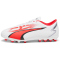 PUMA Ultra Play MG Multi-Ground Fußballschuhe Kinder 01 - PUMA white/PUMA black/fire orchid 37.5