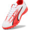 PUMA Ultra Play TT Multinocken-Fußballschuhe Herren 01 - PUMA white/PUMA black/fire orchid 46.5