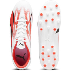 PUMA Ultra Play MG Multi-Ground Fußballschuhe Herren 01 - PUMA white/PUMA black/fire orchid 47