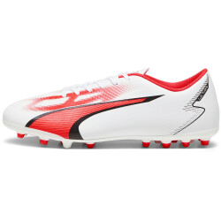 PUMA Ultra Play MG Multi-Ground Fußballschuhe Herren 01 - PUMA white/PUMA black/fire orchid 47
