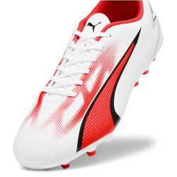PUMA Ultra Play MG Multi-Ground Fußballschuhe Herren 01 - PUMA white/PUMA black/fire orchid 47