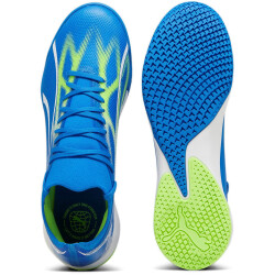 PUMA Ultra Match IT Hallen-Fußballschuhe Herren 03 - ultra blue/puma white/pro green 46.5