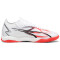 PUMA Ultra Match IT Hallen-Fußballschuhe Herren 01 - PUMA white/PUMA black/fire orchid 44