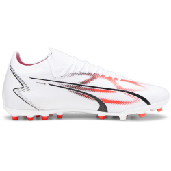 PUMA Ultra Match MG Fußballschuhe Herren 01 - PUMA white/PUMA black/fire orchid 42