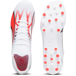 PUMA Ultra Match MG Fußballschuhe Herren 01 - PUMA white/PUMA black/fire orchid 42