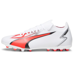 PUMA Ultra Match MG Fußballschuhe Herren 01 - PUMA white/PUMA black/fire orchid 42