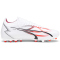 PUMA Ultra Match MG Fußballschuhe Herren 01 - PUMA white/PUMA black/fire orchid 42