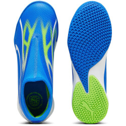 PUMA Ultra Match LL IT + Mid Hallen-Fußballschuhe Kinder 03 - ultra blue/puma white/pro green 38