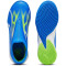 PUMA Ultra Match LL IT + Mid Hallen-Fußballschuhe Kinder 03 - ultra blue/puma white/pro green 38