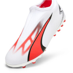 PUMA Ultra Match LL MG Multi-Ground Fußballschuhe Kinder 01 - PUMA white/PUMA black/fire orchid 30