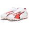 PUMA Ultra Match LL MG Multi-Ground Fußballschuhe Kinder 01 - PUMA white/PUMA black/fire orchid 30