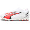 PUMA Ultra Match LL MG Multi-Ground Fußballschuhe Kinder 01 - PUMA white/PUMA black/fire orchid 37