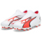 PUMA Ultra Match LL FG/AG Fu&szlig;ballschuhe Kinder 01 - PUMA white/PUMA black/fire orchid 31