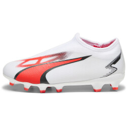 PUMA Ultra Match LL FG/AG Fußballschuhe Kinder 01 - PUMA white/PUMA black/fire orchid 38.5