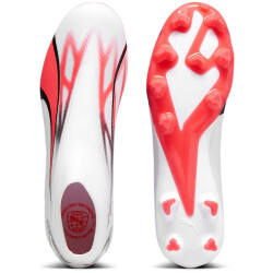 PUMA Ultra Match+ LL FG/AG Fußballschuhe Herren 01 - PUMA white/PUMA black/fire orchid 45