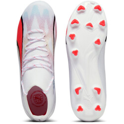 PUMA Ultra Pro FG/AG Fußballschuhe Kinder 01 - PUMA white/PUMA black/fire orchid 33