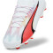 PUMA Ultra Pro FG/AG Fußballschuhe Kinder 01 - PUMA white/PUMA black/fire orchid 33