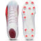 PUMA Ultra Pro FG/AG Fußballschuhe Kinder 01 - PUMA white/PUMA black/fire orchid 36