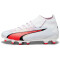 PUMA Ultra Pro FG/AG Fußballschuhe Kinder 01 - PUMA white/PUMA black/fire orchid 37.5