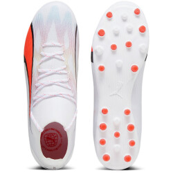 PUMA Ultra Pro MG Multi-Ground Fußballschuhe Herren 01 - PUMA white/PUMA black/fire orchid 41