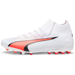 PUMA Ultra Pro MG Multi-Ground Fußballschuhe Herren 01 - PUMA white/PUMA black/fire orchid 41