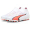 PUMA Ultra Pro MG Multi-Ground Fußballschuhe Herren 01 - PUMA white/PUMA black/fire orchid 41