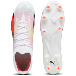 PUMA Ultra Ultimate FG/AG Fußballschuhe Damen 01 - PUMA white/PUMA black/fire orchid 37.5