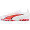 PUMA Ultra Ultimate MG Multi-Ground Fußballschuhe Herren 01 - PUMA white/PUMA black/fire orchid 42.5