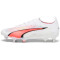 PUMA Ultra Ultimate MxSG Stollen-Fußballschuhe 01 - PUMA white/PUMA black/fire orchid 37.5