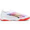 PUMA Ultra Ultimate Court Hallen-Fußballschuhe Herren 01 - PUMA white/PUMA black/fire orchid 46.5