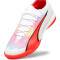 PUMA Ultra Ultimate Court Hallen-Fußballschuhe Herren 01 - PUMA white/PUMA black/fire orchid 47