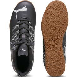 PUMA Attacanto IT Hallen-Fußballschuhe Kinder 01 - PUMA black/silver mist 30