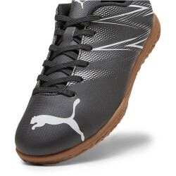 PUMA Attacanto IT Hallen-Fußballschuhe Kinder 01 - PUMA black/silver mist 30