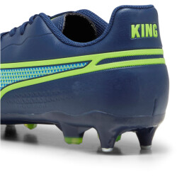 PUMA King Match MxSG Stollen-Fußballschuhe 02 - persian blue/pro green/ultra blue 41
