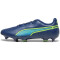 PUMA King Match MxSG Stollen-Fußballschuhe 02 - persian blue/pro green/ultra blue 41