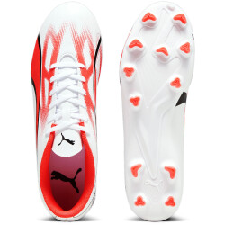 PUMA Ultra Play FG/AG Fußballschuhe Herren 01 - PUMA white/PUMA black/fire orchid 47