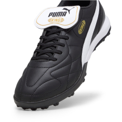 PUMA King Top TT Multinocken-Fußballschuhe 01 - PUMA black/PUMA white/PUMA gold 36