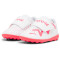 PUMA Future Play TT V Multinocken-Fußballschuhe Baby 01 - puma white/fire orchid 20