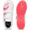 PUMA Future Play IT V Hallen-Fußballschuhe Kinder 01 - PUMA white/fire orchid 28