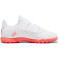 PUMA Future Play TT V Multinocken-Fußballschuhe Kinder 01 - puma white/fire orchid 28
