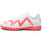 PUMA Future Play TT Multinocken-Fußballschuhe Kinder 01 - PUMA white/fire orchid 36