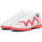 PUMA Future Play TT Multinocken-Fußballschuhe Kinder 01 - puma white/fire orchid 38.5