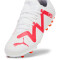 PUMA Future Play MG Multi-Ground Fußballschuhe Kinder 01 - PUMA white/fire orchid 38.5