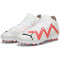 PUMA Future Match MG Multi-Ground Fußballschuhe Kinder 01 - PUMA white/PUMA black/fire orchid 35