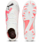 PUMA Future Match FG/AG Fußballschuhe Kinder 01 - PUMA white/PUMA black/fire orchid 34