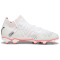 PUMA Future Pro FG/AG Fußballschuhe Kinder 01 - PUMA white/PUMA black/fire orchid 35