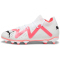 PUMA Future Pro FG/AG Fußballschuhe Kinder 01 - PUMA white/PUMA black/fire orchid 35