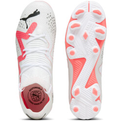 PUMA Future Pro FG/AG Fußballschuhe Kinder 01 - PUMA white/PUMA black/fire orchid 35.5
