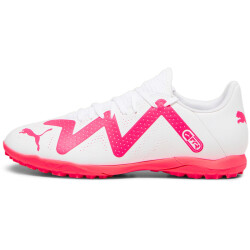 PUMA Future Play TT Multinocken-Fußballschuhe Herren 01 - PUMA white/fire orchid 44.5